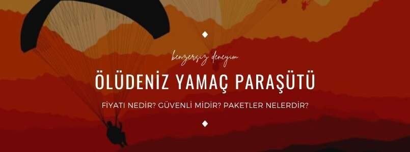 Ölüdeniz Yamaç Paraşütü